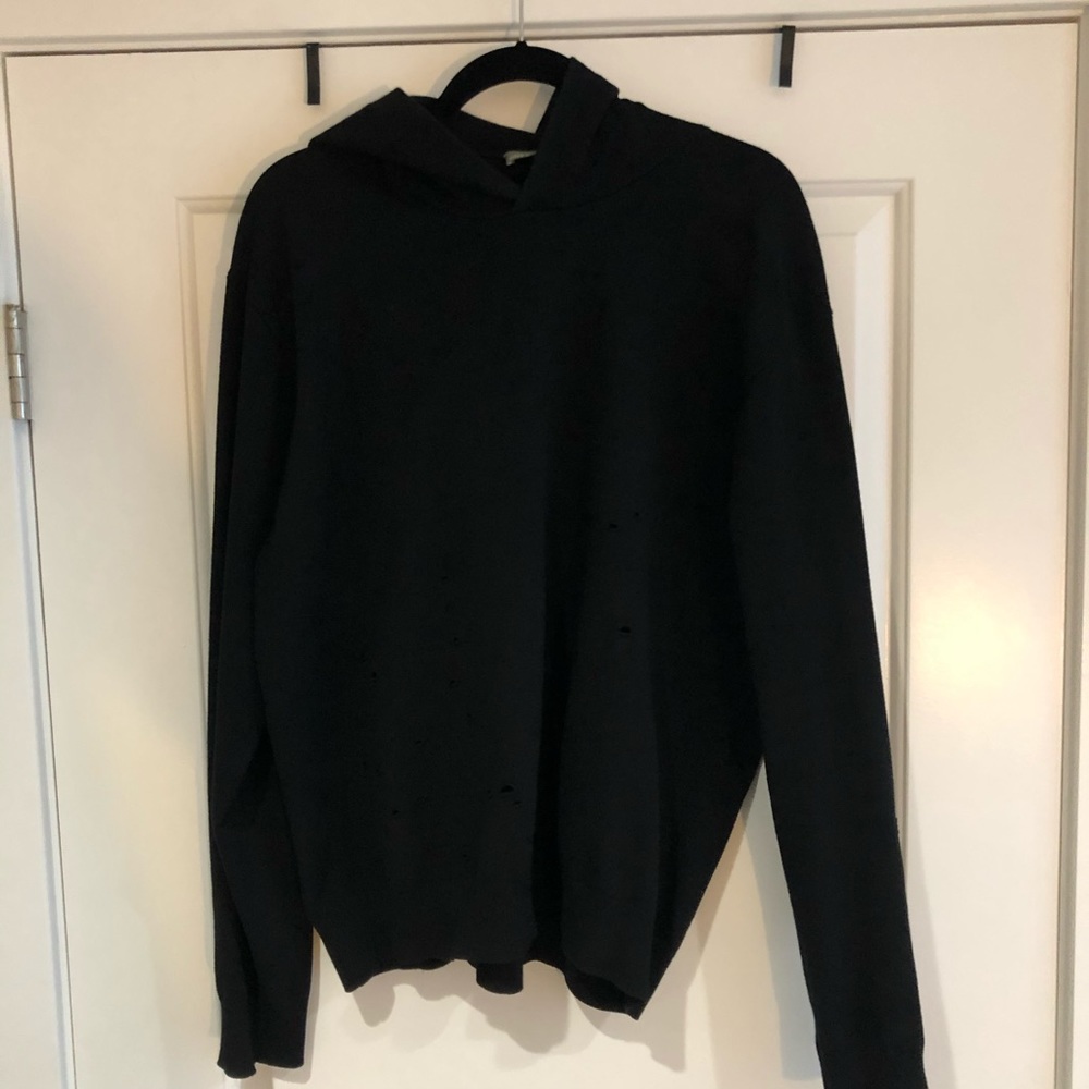 Vince Distressed Hoodie